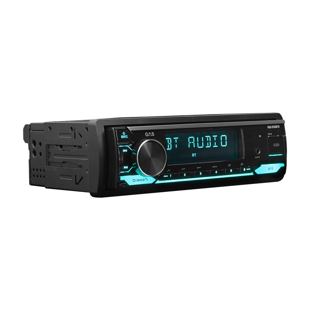 GAS MAD B2-310V helhetspaket med bilstereo och högtalare