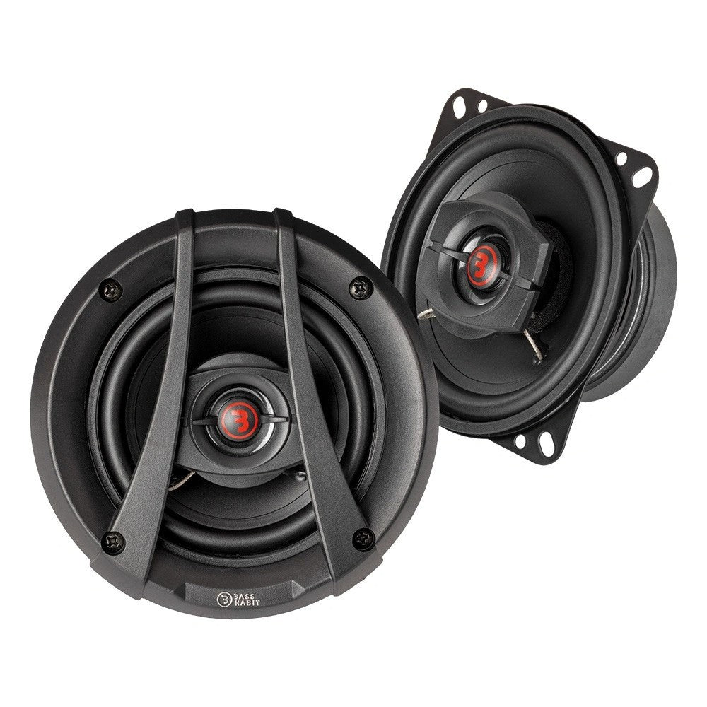 GAS MAD M100-BT bilstereopaket med Bass Habit Rebel-högtalare