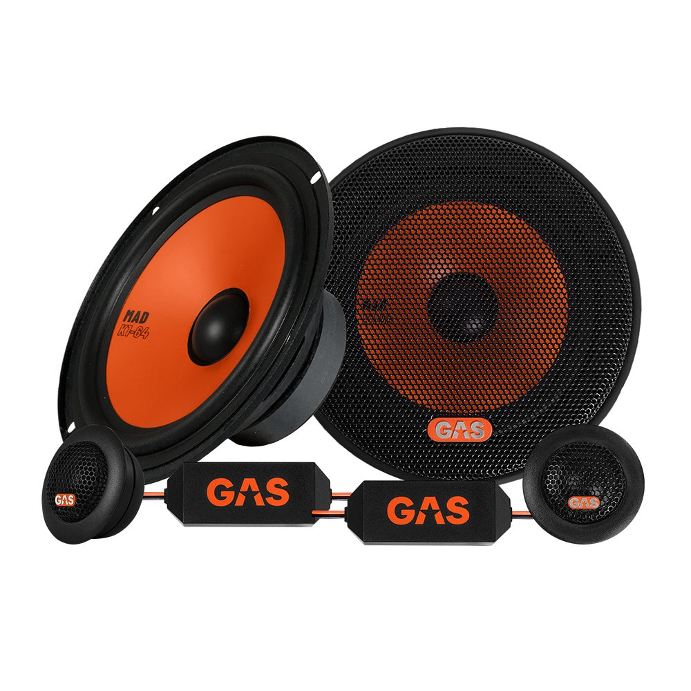 GAS MAD M110-BTR med MAD K1 och X1-högtalare, bilstereopaket