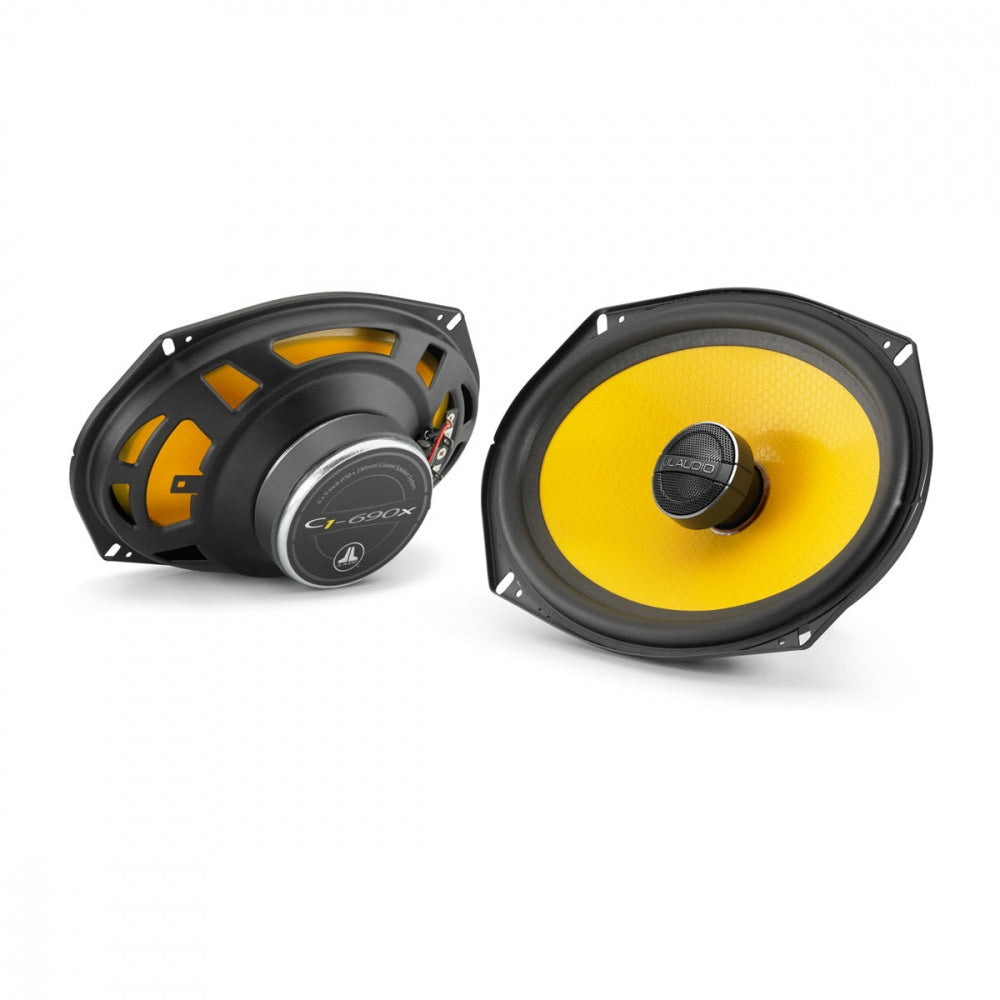 GAS MAD M130-BTN med JL Audio C1-koaxialhögtalare, bilstereopaket