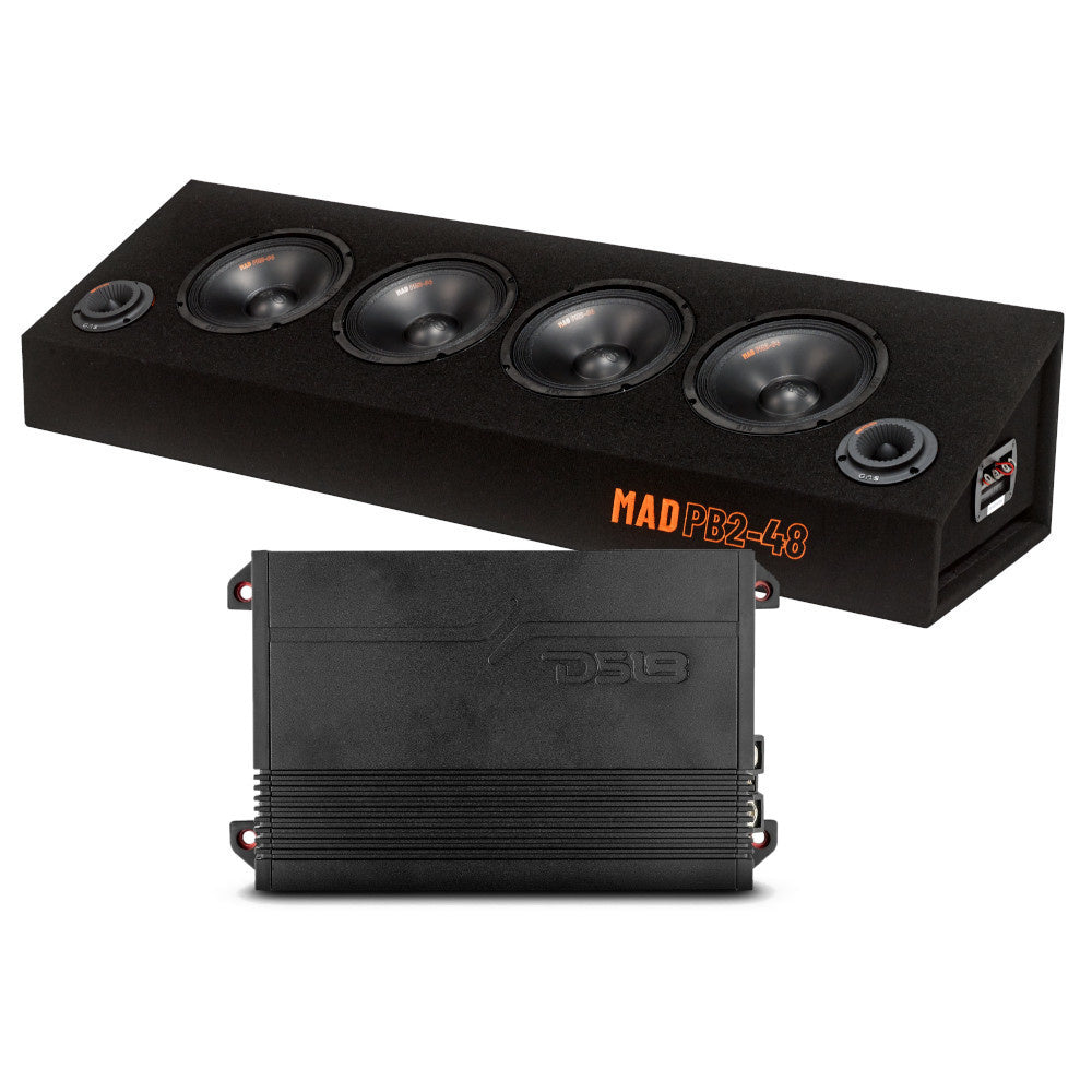 GAS MAD PB2-48 & DS18 G700.2D, kraftfullt 8" raggarpaket