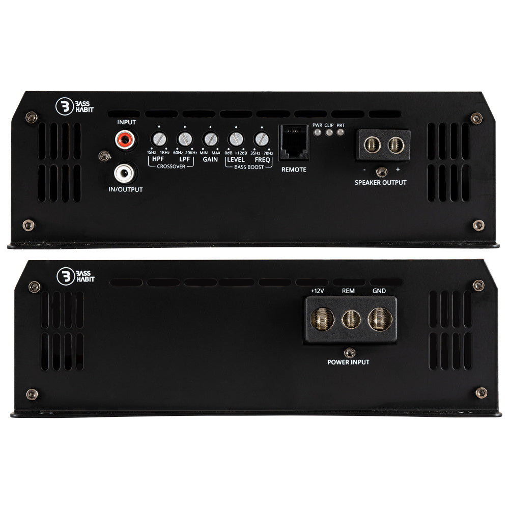 3-pack GAS MAD S2-8D2 & Bass Habit SE1200.1DF, baspaket till jänkare