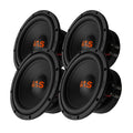 4-pack GAS MAD S2-8D2, 8" baselement