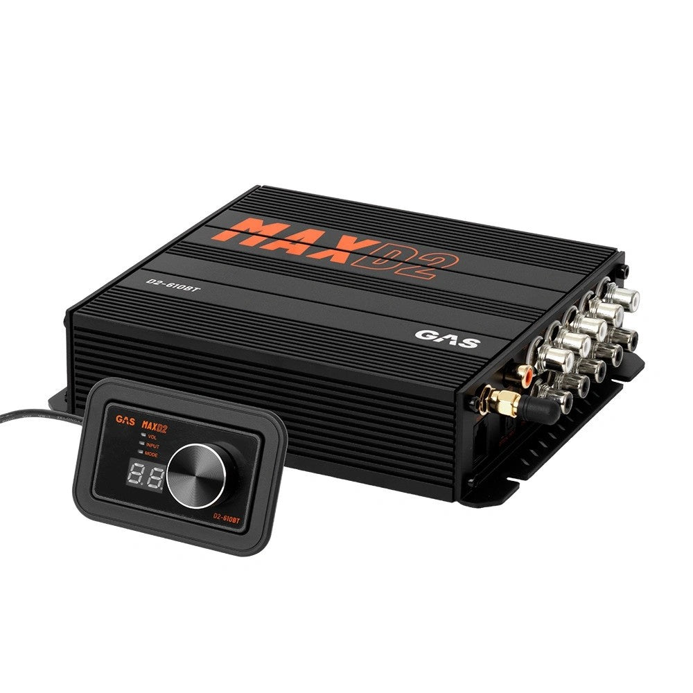 GAS MAX D2-610BT, 10-kanalig ljudprocessor/DSP till Volvo 2007-2016 (High Performance)