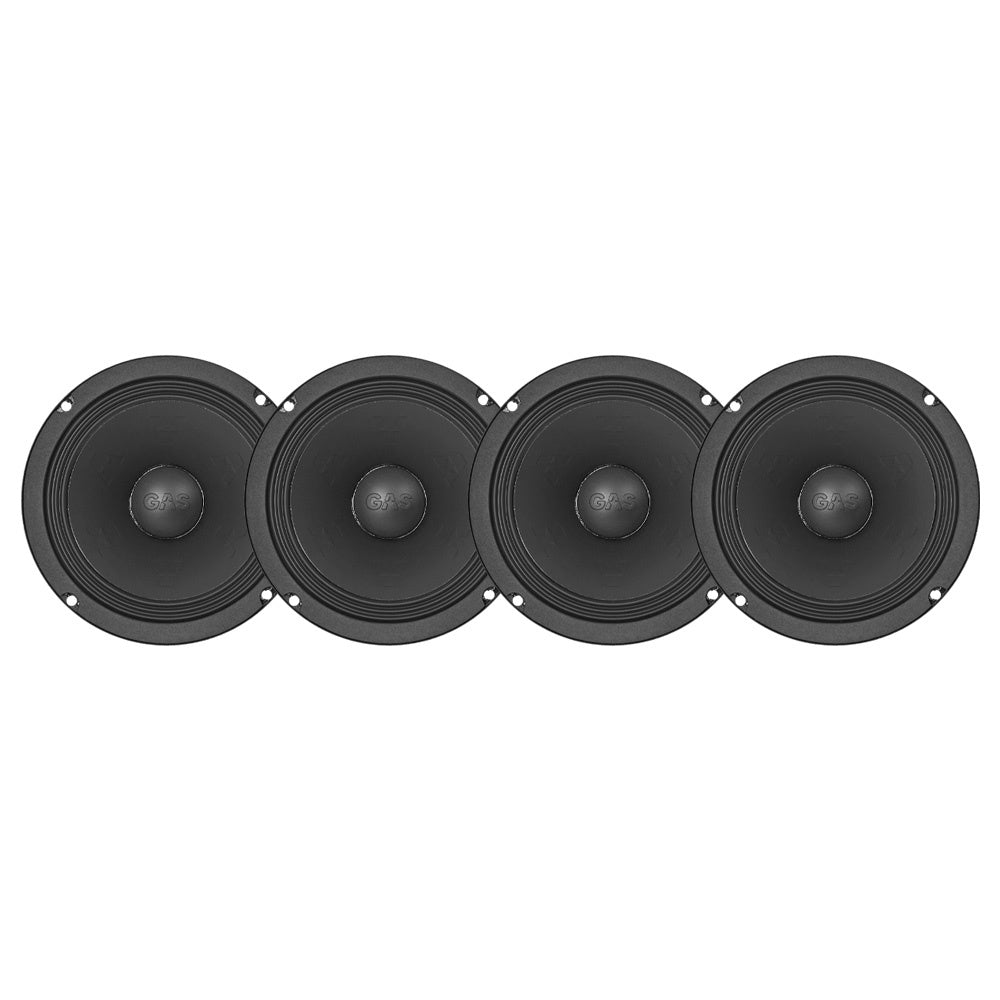 4-pack GAS MAX PMW1-64N, 6.5 tums neo-midbasar
