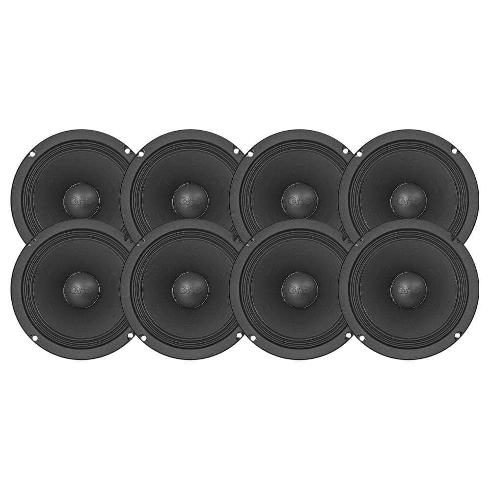 8-pack GAS MAX PMW1-64N, 6.5 tums neo-midbasar