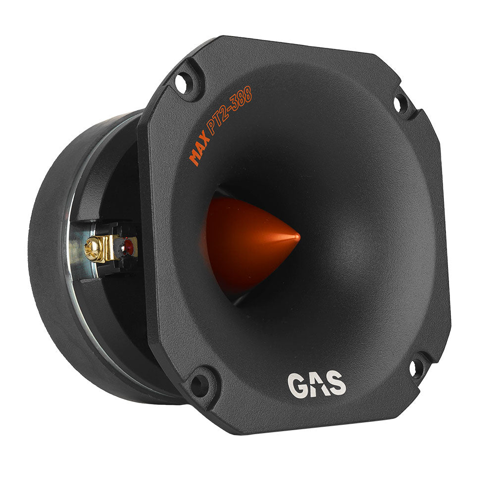 2-pack GAS MAX PT2-388 galet tung horndiskant, 8 Ohm