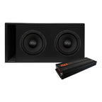 GAS MAX S1-12D1 2x12 tum i Competition-baslåda & MAX A2-2500.1DL, baspaket