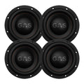 4-pack GAS MAX S1-6D1, 6.5" baselement