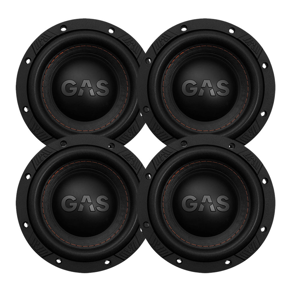 4-pack GAS MAX S1-6D1, 6.5" baselement