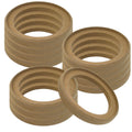 12-pack försänkta MDF-ringar, 6.5 tum