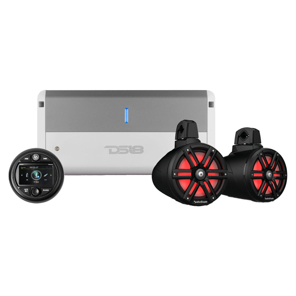 Rockford Fosgate M2WL & NXL-M4 med AMR30D