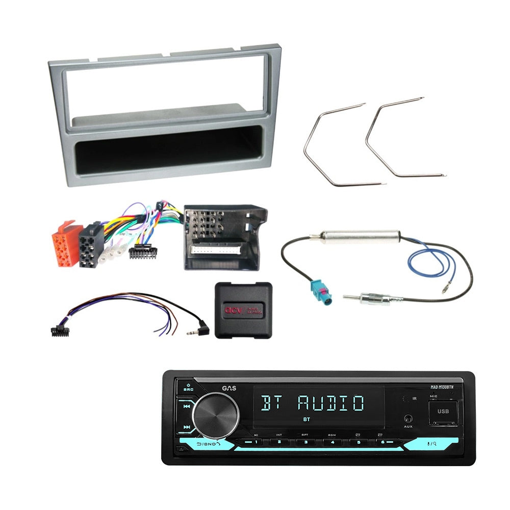 GAS MAD M130-BTN bilstereopaket till Opel 2005-