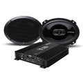 Rockford Fosgate Punch 6x9tum & Bass Habit PP 70.2 (gen.2), högtalarpaket