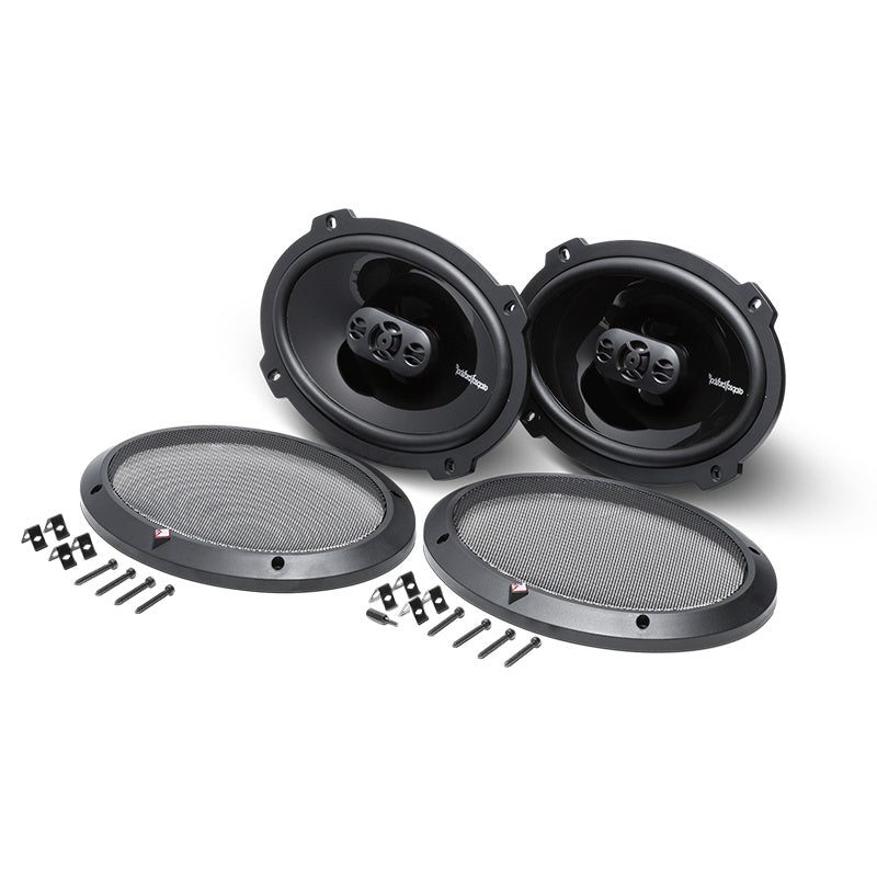 Rockford Fosgate Punch 6x9tum & Bass Habit PP 70.2 (gen.2), högtalarpaket