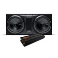 Rockford Fosgate P3 2x12 baslåda & GAS MAX A2-2500.1DL, baspaket