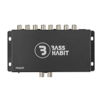 Bass Habit P84DSP, 8-kanalig ljudprocessor/DSP till bilar med ISO/universal