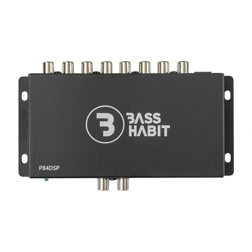 Bass Habit P84DSP, 8-kanalig ljudprocessor/DSP till VW/BMW m.fl. (Quadlock)