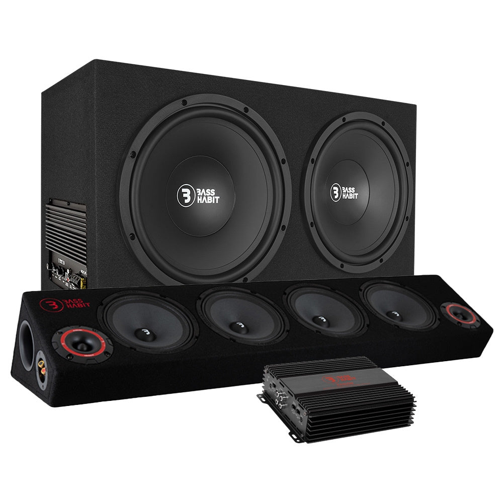 Bass Habit PL212A med SPL64, raggarpaket