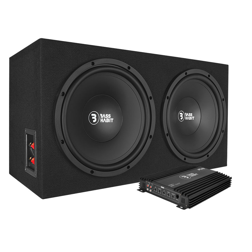 Bass Habit Play PL212 2x12tum med Play Power 600.1, baspaket
