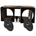 2-pack Bass Habit PL300 2x12 tums baslåda, i byggsats