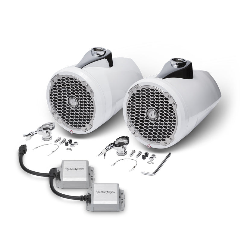 Rockford Fosgate 8tum marinhögtalare & Rockford Fosgate PM100X1K