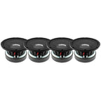 4-pack DS18 Pancadão PRO-1KP8.4, extrem 8 tums midbas