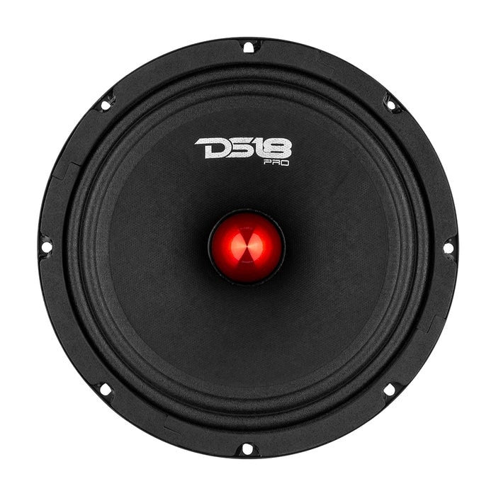 4st DS18 PRO-GM8B i raggarplanka med MAD PT2-254 horndiskanter
