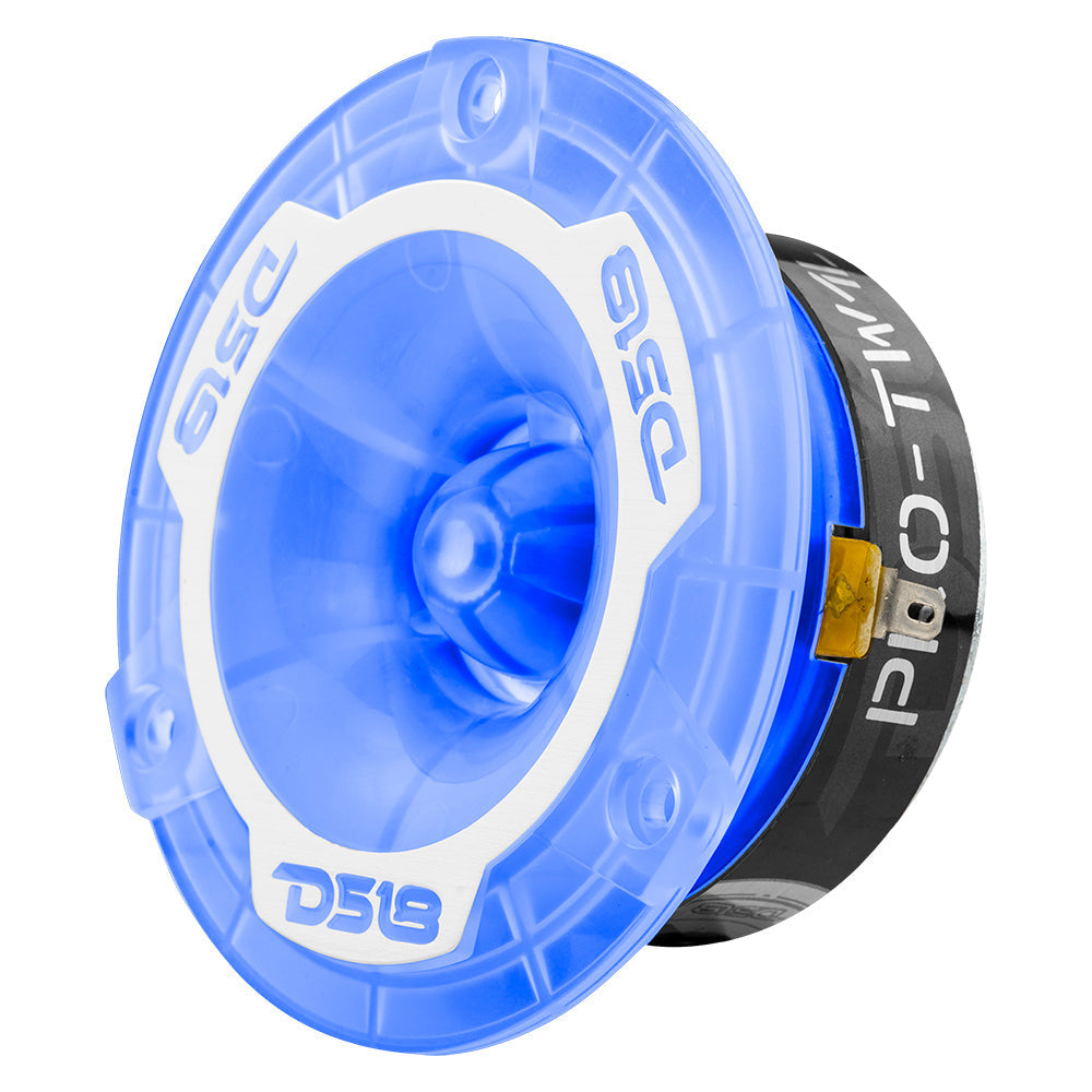 4-pack DS18 PRO-X6.4RGBCAP med PRO-TW1L, SPL-kit med RGB LED-belysning