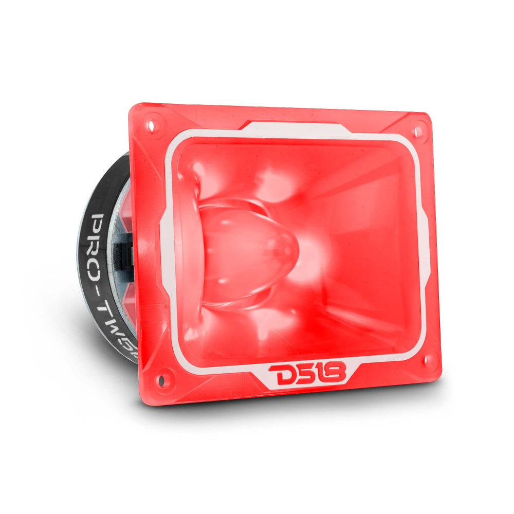 8-pack DS18 PRO-X8.4RGBCAP med PRO-TW5L, SPL-kit med RGB LED-belysning