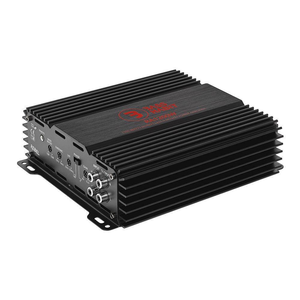 Rockford Fosgate R2-2X12 raggarpaket med Bass Habit SPL64