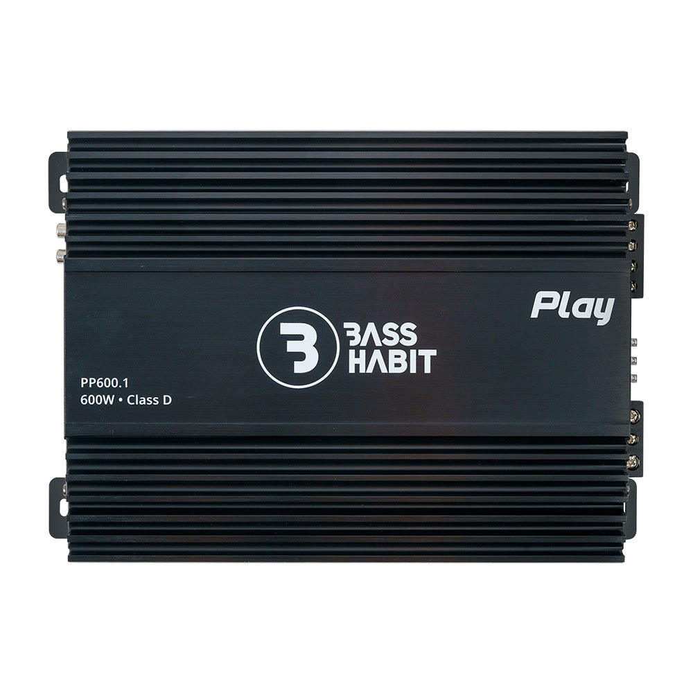 Rockford Fosgate R2-2X12 & Play Power 600.1, baspaket
