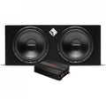 Rockford Fosgate R2-2X12 och Bass Habit RA2000W, baspaket