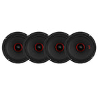 4-pack Bass Habit SPL Elite SE2200M, brutal 8" midbas