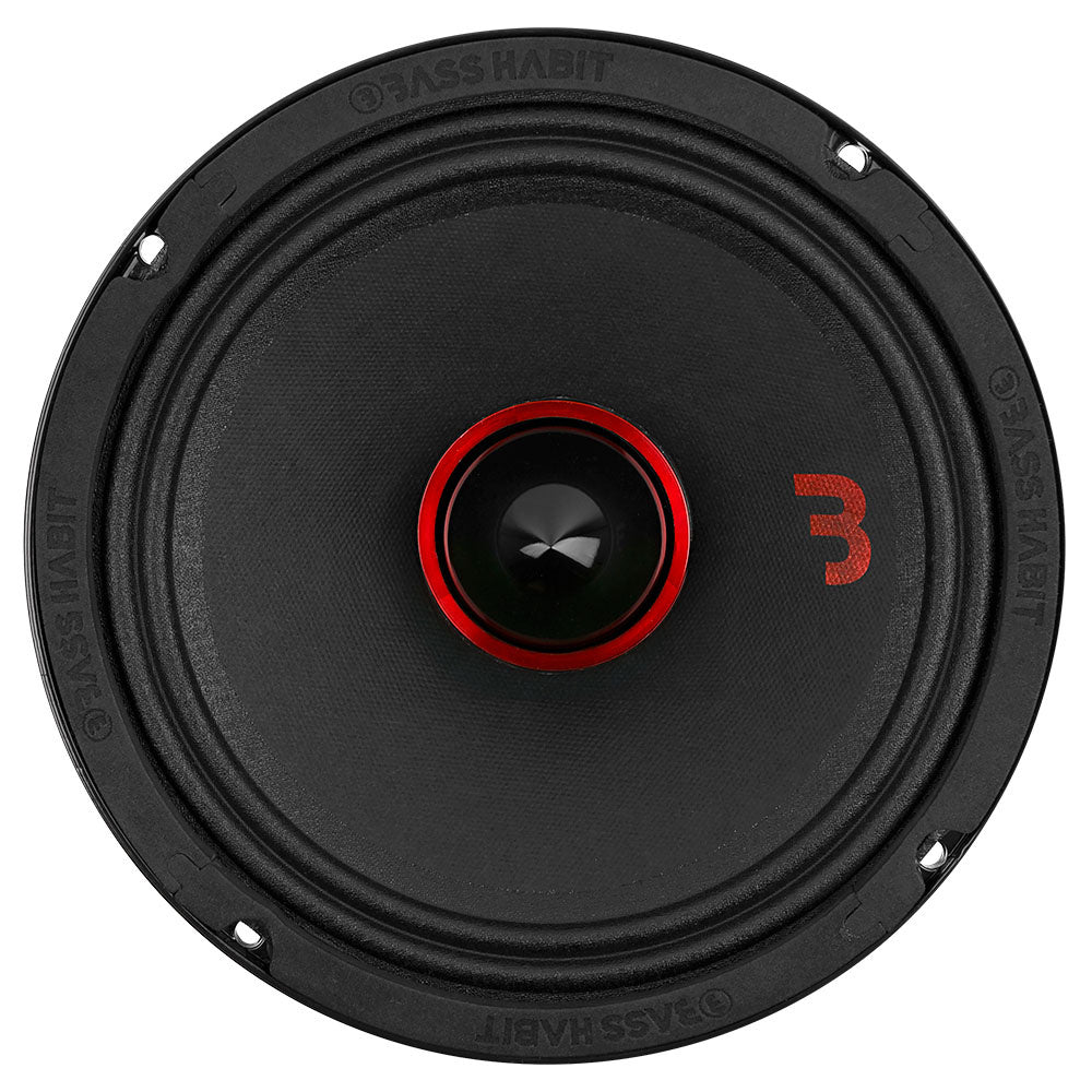 8-pack Bass Habit SPL Elite SE2200M, brutal 8" midbas