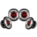 4-pack Bass Habit SPL Elite 2 SE245T, brutal SPL-diskant