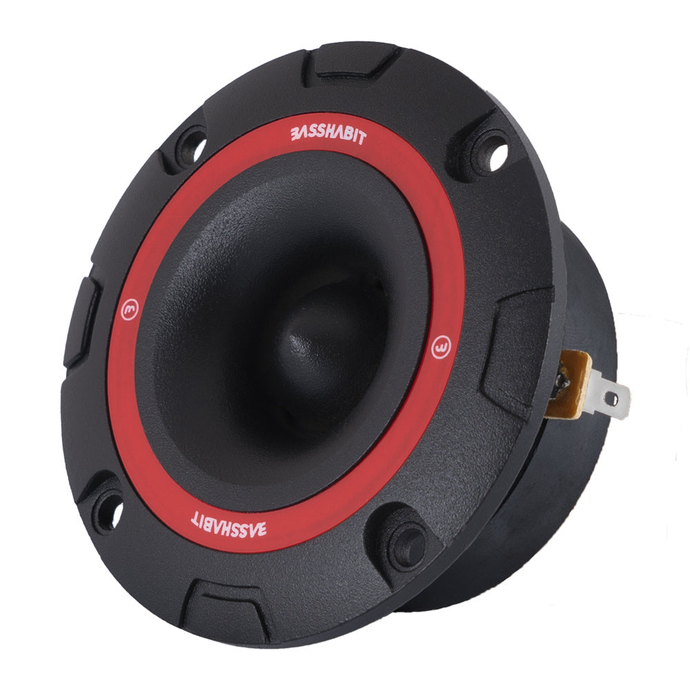 Bass Habit raggarpaket med 4-pack 6.5" midbasar, baslåda och Rebel-slutsteg