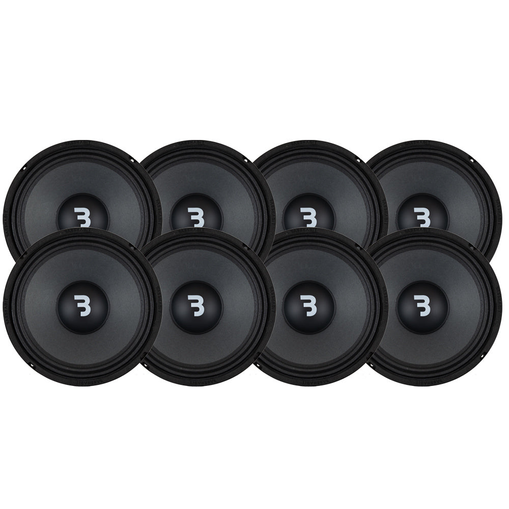8-pack Bass Habit Play SP250M, 10" midbas