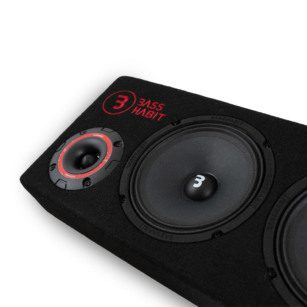 Bass Habit SPL64 raggarplanka & GAS MAD A1-70.2, raggarpaket