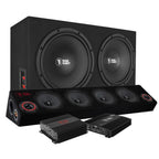 Bass Habit raggarpaket med 6.5" raggarplanka, baslåda med RA1200W