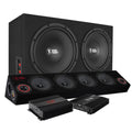 Bass Habit raggarpaket med 6.5" raggarplanka, baslåda med RA2000W