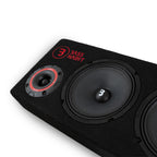 Bass Habit raggarpaket med 6.5" raggarplanka, baslåda med RA2000W