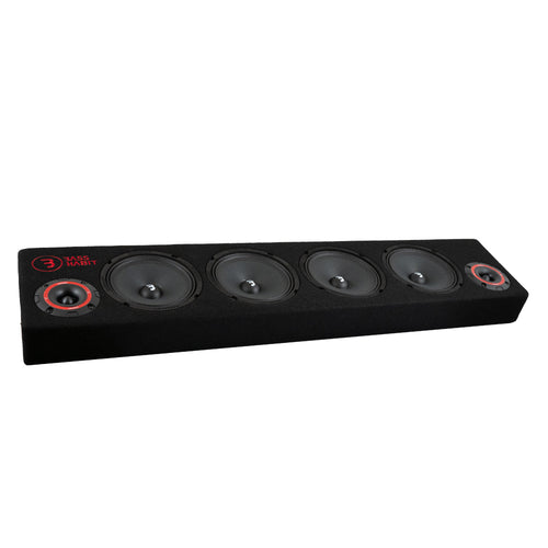 2-pack Bass Habit Play SPL64, raggarplanka med 6.5" midbasar