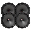 4-pack Bass Habit Rebel SR200M, 8 tums midbasar