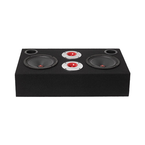 2-pack Bass Habit Rebel SRE62, raggarlåda med 6.5" midbasar
