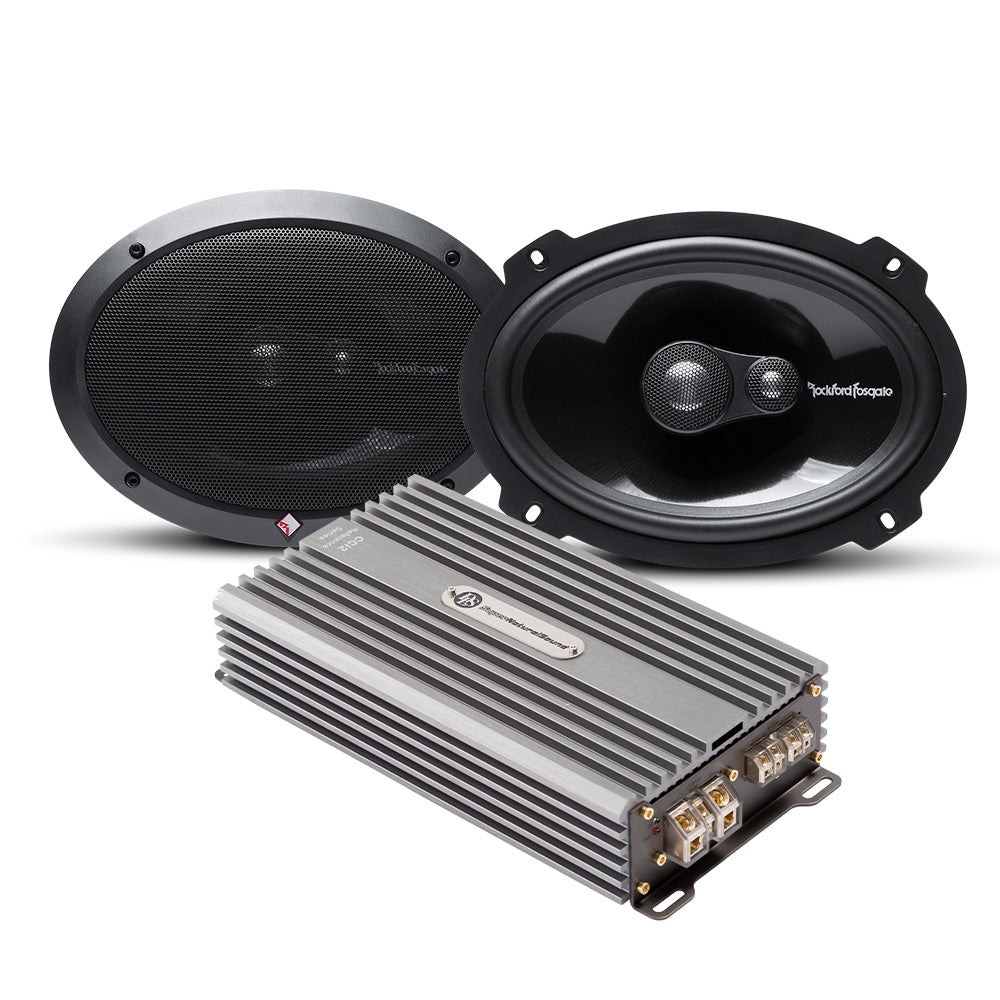 Rockford Fosgate Power 6x9tum & DLS Reference CCi-2, högtalarpaket