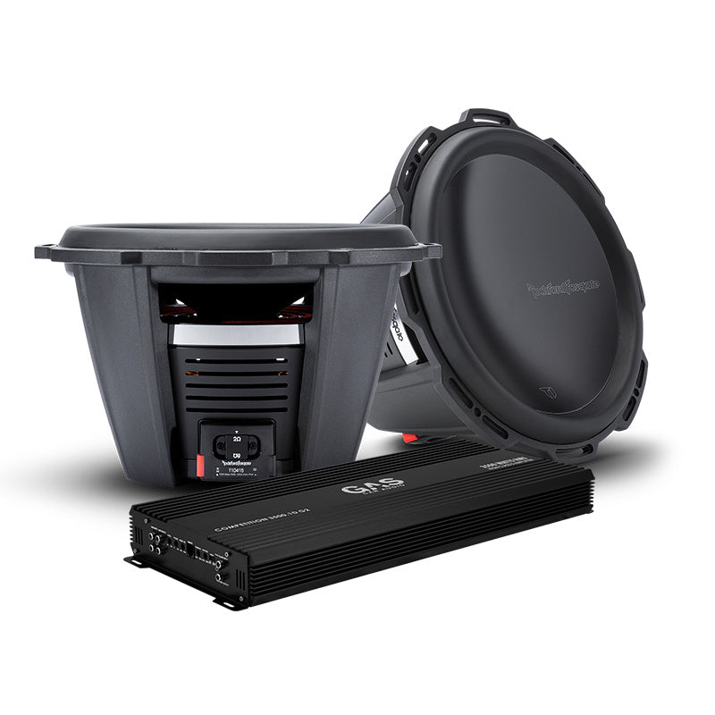 2st Rockford Fosgate Power T1D415 + GAS Competition 3500.1D G2