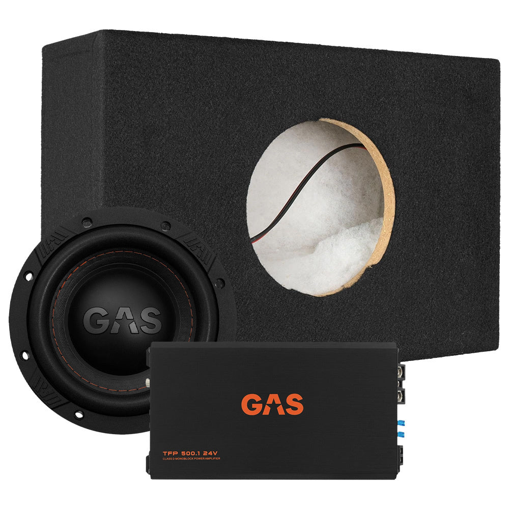 GAS MAX S1-6D1 i tom baslåda & TFP 500.1 24V, lastbilspaket