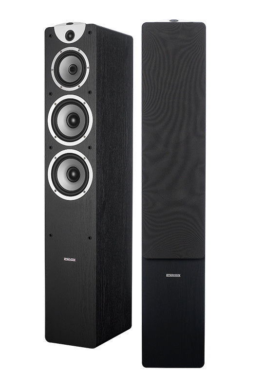 Onkyo TX-8220 & Dynavoice Magic F-7 svart, 2.0 stereopaket