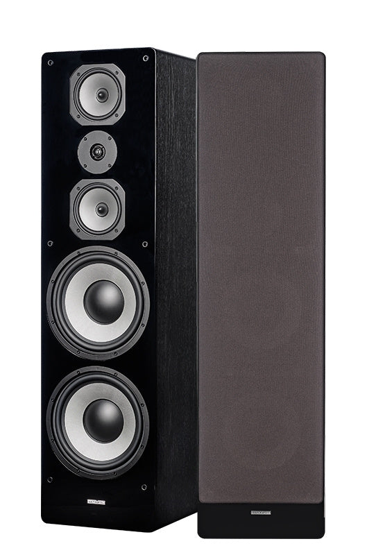 Onkyo TX-NR7100 med Dynavoice Challenger M-105 5.0 hemmabiopaket, svart
